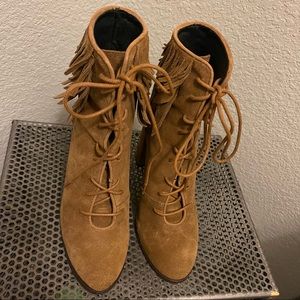 Marabelle Suede Ankle Boots